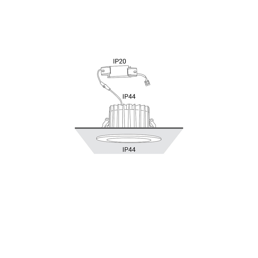 Spot Cl Kea Led 30w 4000k Ip44 8770, Nowodvorski