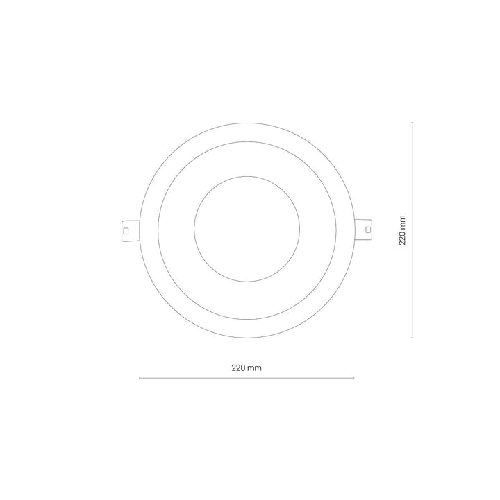 Spot Cl Kea Led 40w 4000k Ip44 8767, Nowodvorski