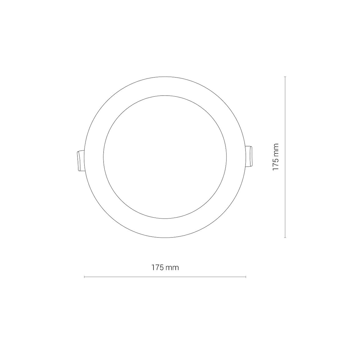 Spot Cl Kos Led 16w 3000k Ip44 8777, Nowodvorski