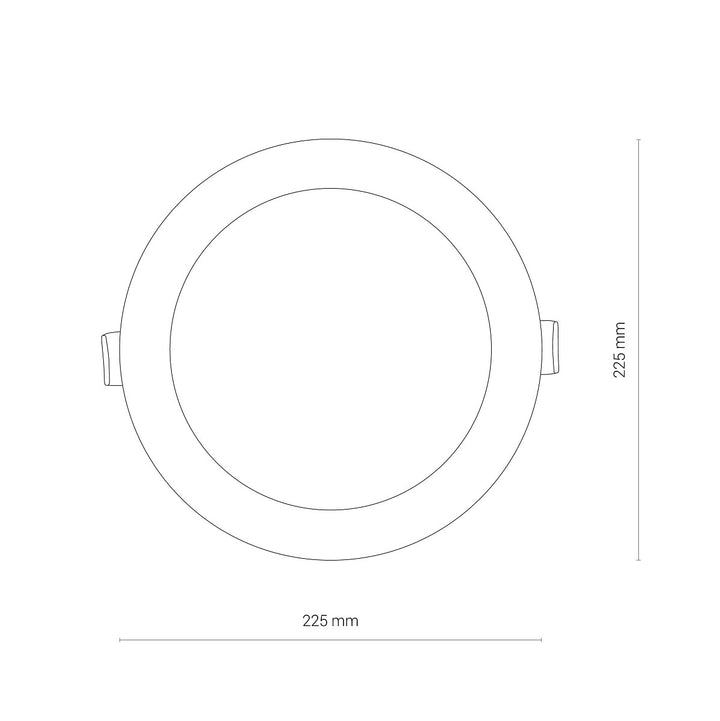 Spot Cl Kos Led 24w 3000k Ip44 8775, Nowodvorski