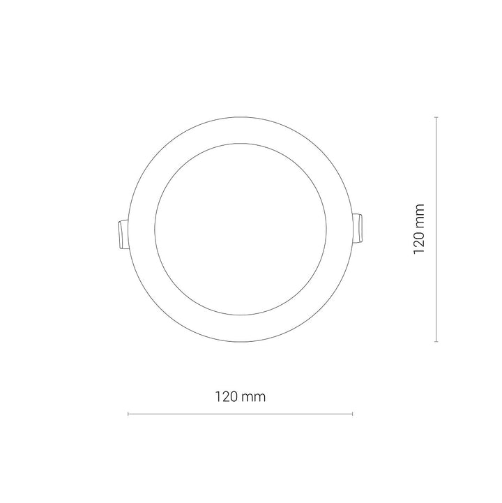 Spot Cl Kos Led 8w 3000k Ip44 8782, Nowodvorski
