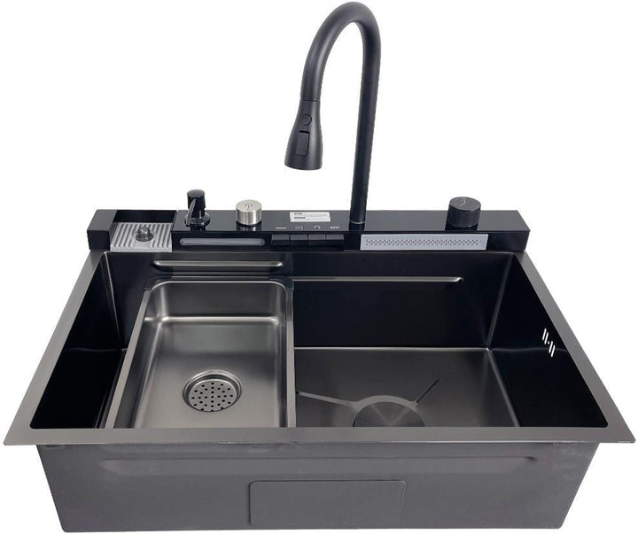 Chiuvetă bucătărie cu Consola bateria SanDonna HD7550 Negru