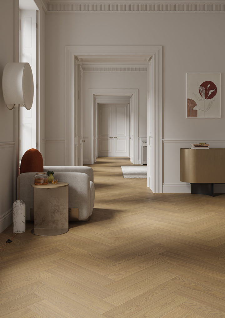 Parchet SPC Stejar Antic Herringbone