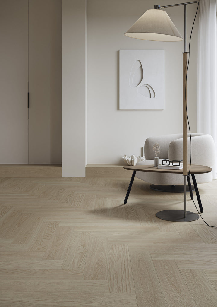 Parchet SPC Stejar Flax Herringbone