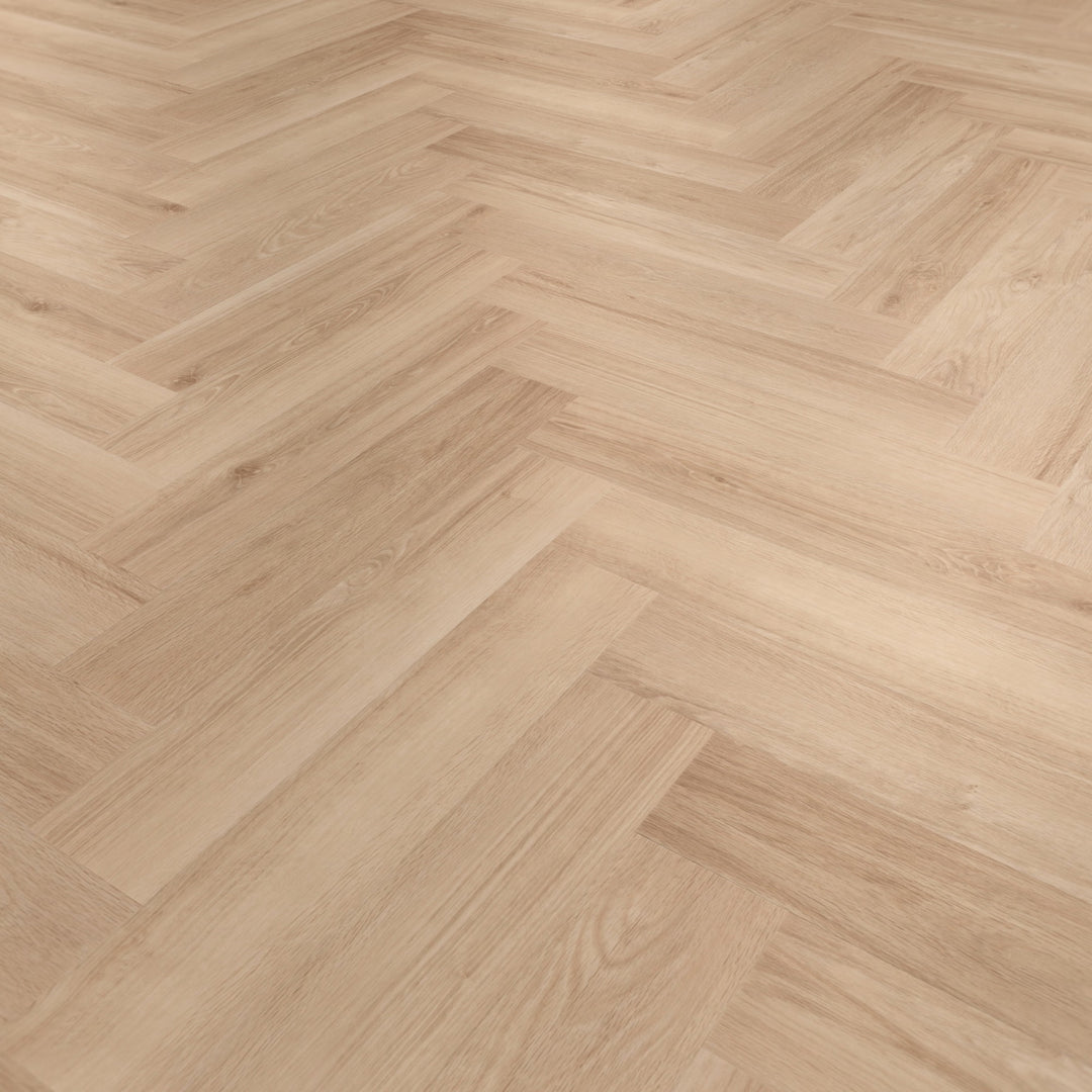 Parchet SPC Herringbone Orlando 6mm, Zenn Comfort 55, Berry Alloc