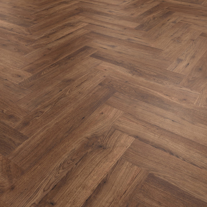 Parchet SPC Herringbone Palermo 6mm, Zenn Comfort 55, Berry Alloc