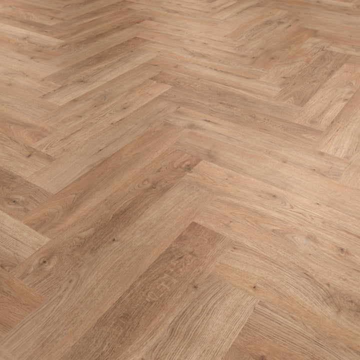 Parchet SPC Herringbone Porto 6mm, Zenn Comfort 55, Berry Alloc