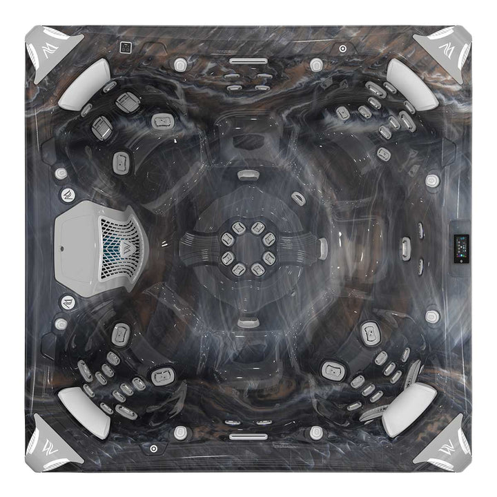 Minipiscina 7 persoane Elbrus Life Premium, Wellis