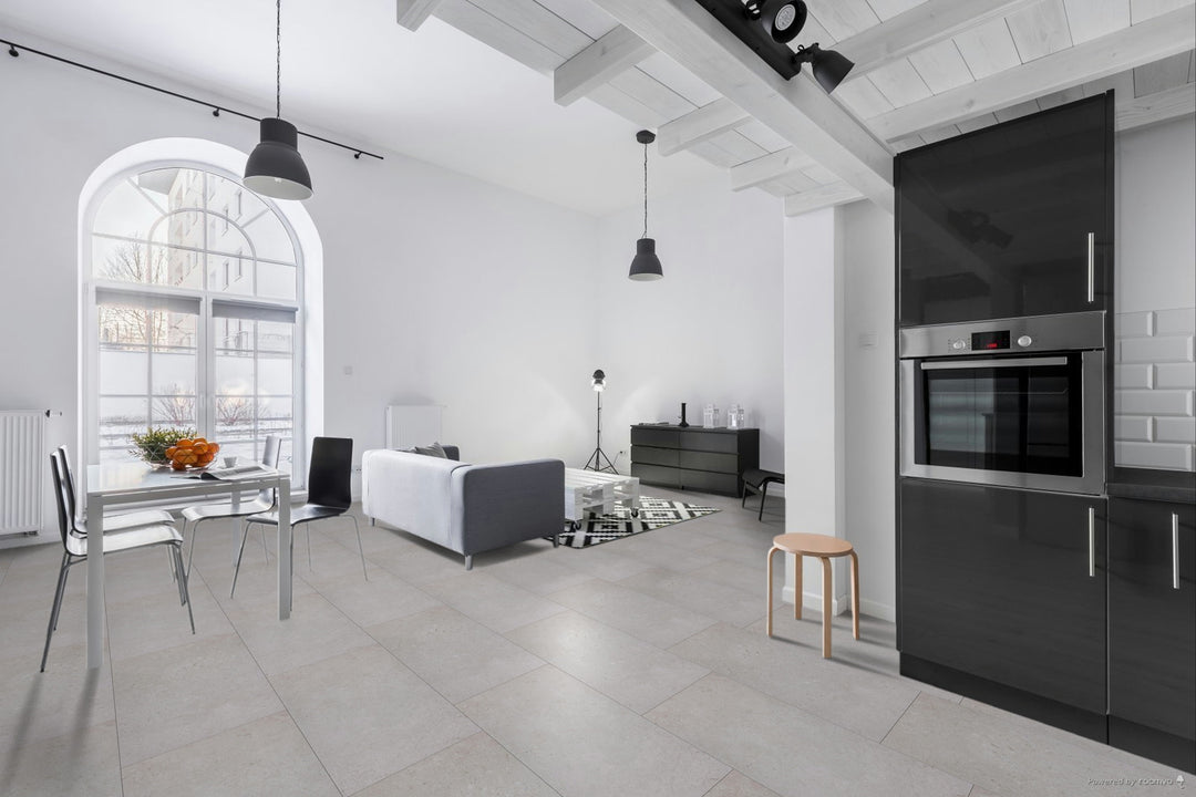 Parchet SPC Bali 6mm, Zenn RigidClick Comfort 55 Tile, Berry Alloc