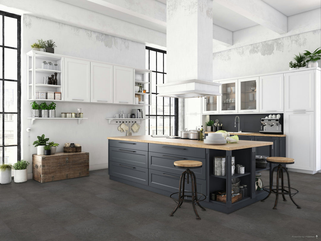 Parchet SPC Rimini 6mm, Zenn RigidClick Comfort 55 Tile, Berry Alloc