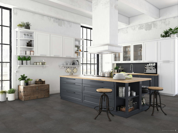 Parchet SPC Rimini 6mm, Zenn RigidClick Comfort 55 Tile, Berry Alloc