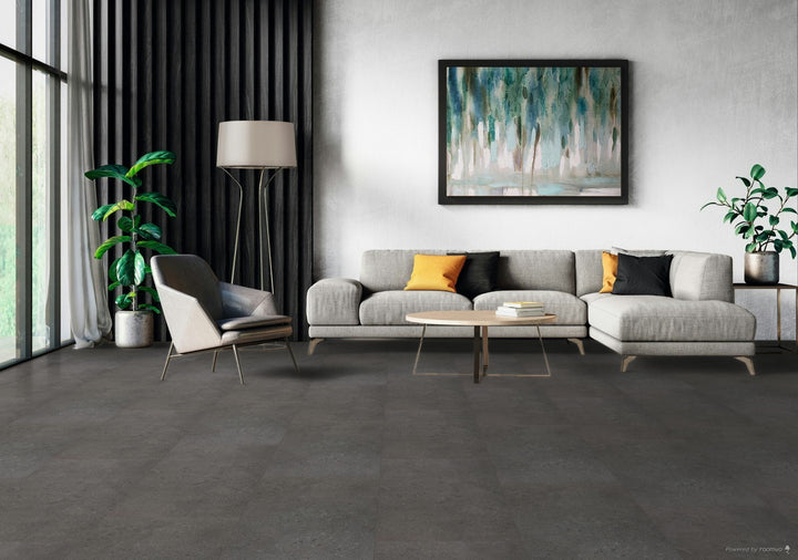 Parchet SPC Rimini 6mm, Zenn RigidClick Comfort 55 Tile, Berry Alloc