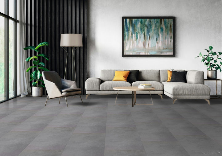 Parchet SPC Fuji 6mm, Zenn RigidClick Comfort 55 Tile, Berry Alloc