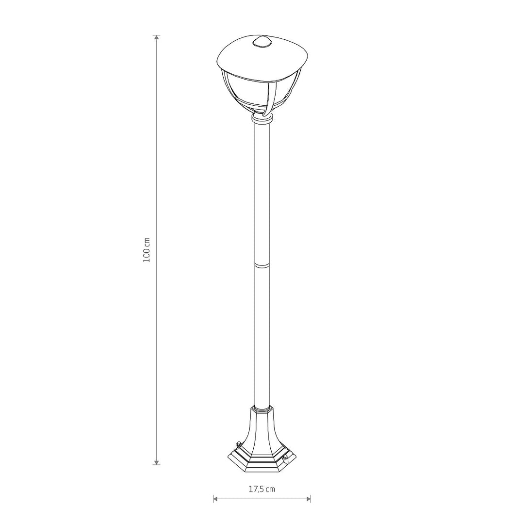 Lampă De Pardoseală Amelia 1m Exterior 10497, Nowodvorski