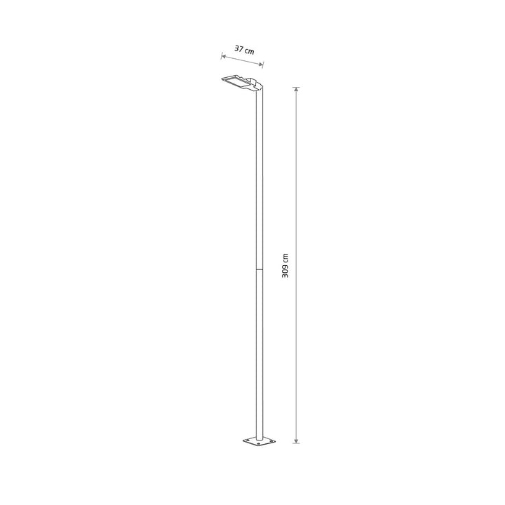 Lampă De Pardoseală Pathway Led L Exterior 9125, Nowodvorski