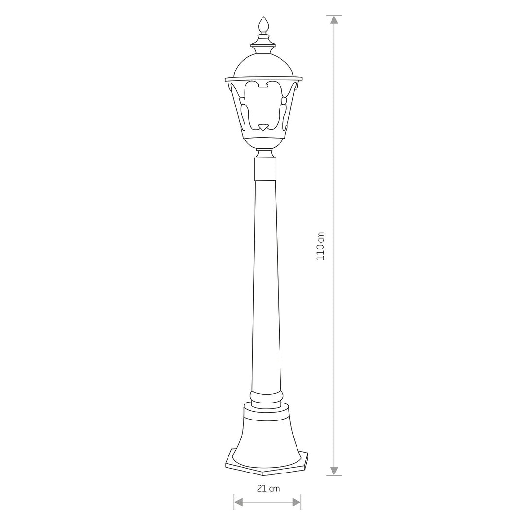 Lampă De Pardoseală Tybr I Exterior 4685, Nowodvorski