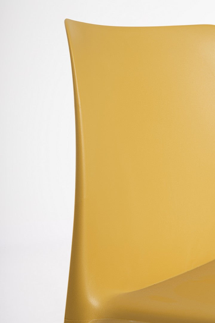 Scaun Dining Plastic Ocru, Chloris Bizzotto - Imagine 6