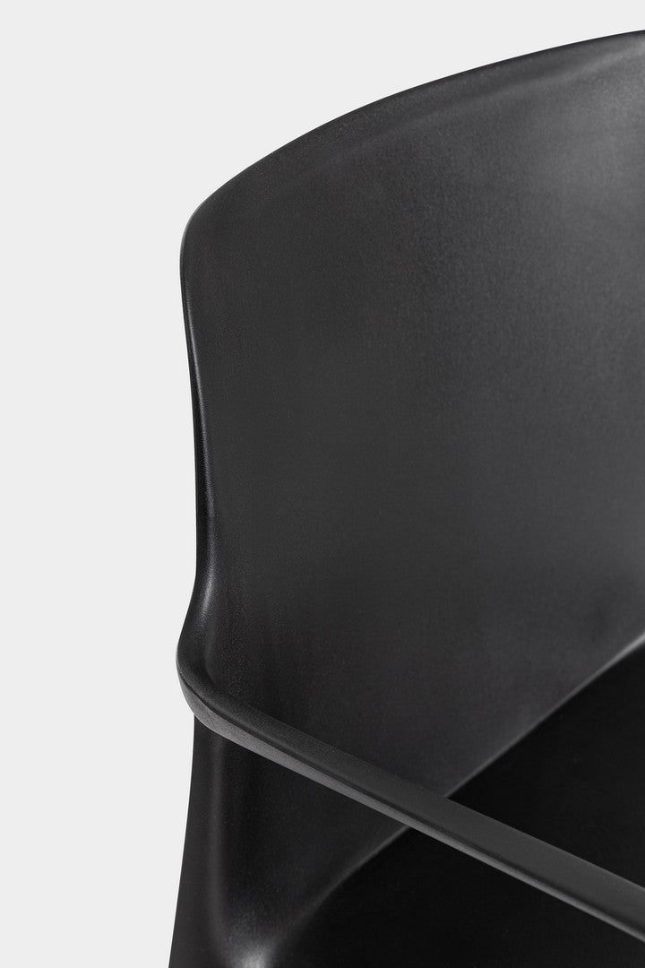 Scaun Dining Negru Stivuibil, Chloris Bizzotto - Imagine 6