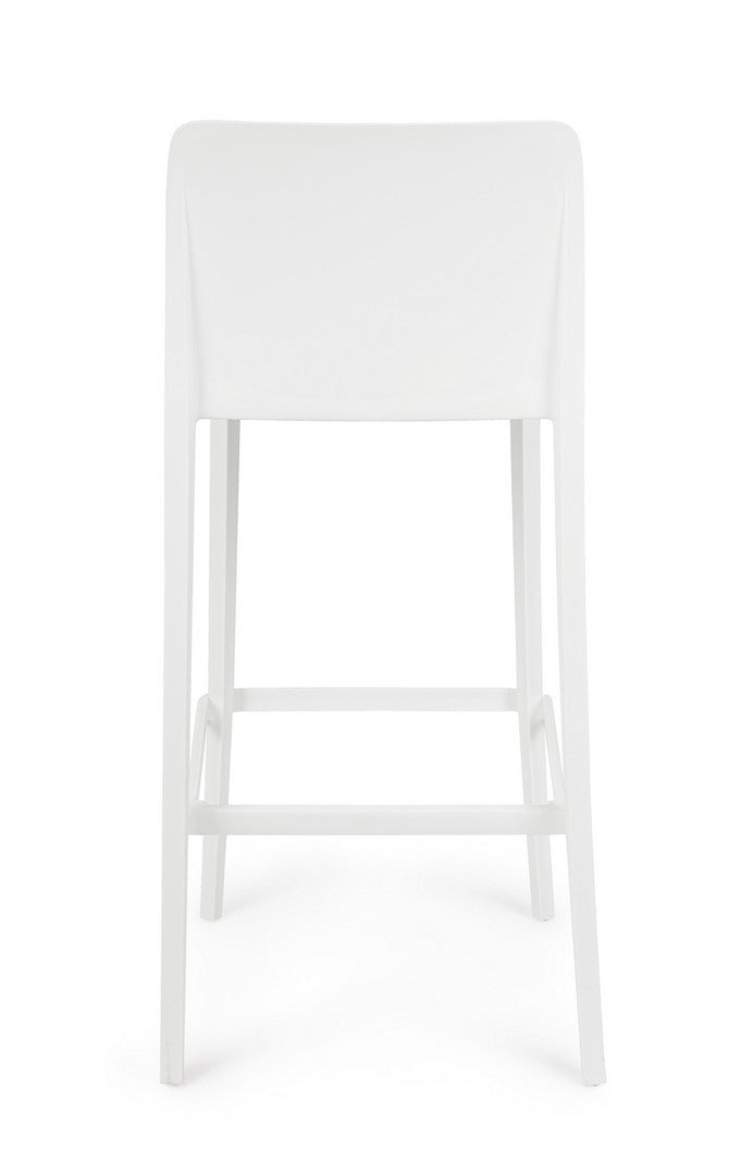 Scaun Bar Plastic Alb, Chloris Bizzotto - Imagine 4