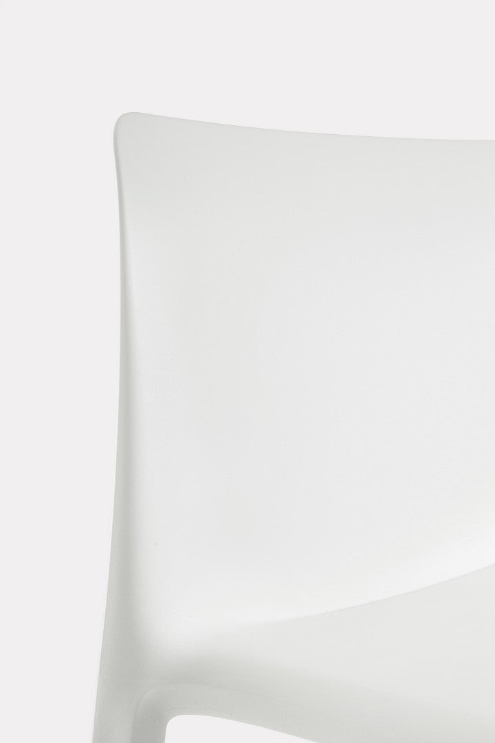 Scaun Bar Plastic Alb, Chloris Bizzotto - Imagine 6
