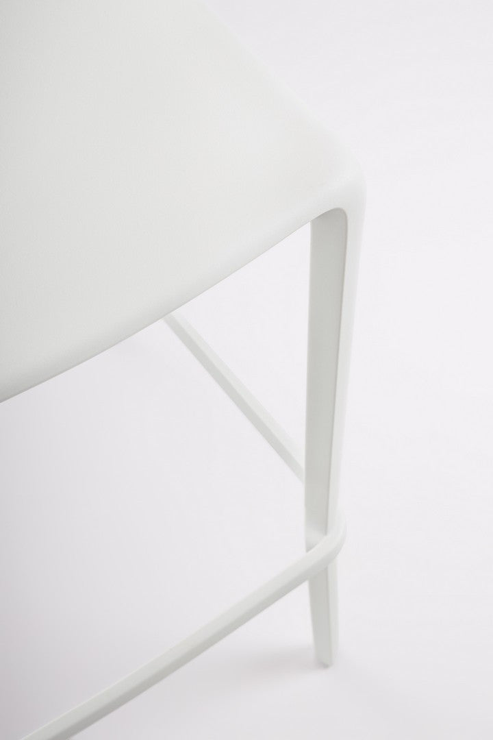Scaun Bar Plastic Alb, Chloris Bizzotto - Imagine 7