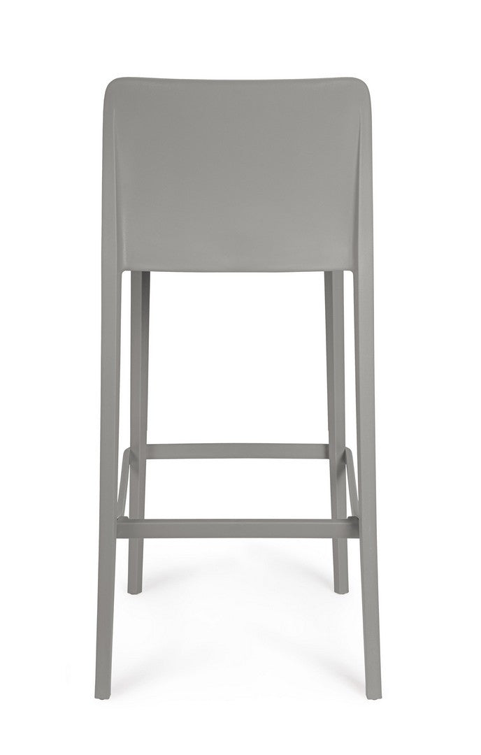 Scaun Bar Plastic Gri, Chloris Bizzotto - Imagine 4