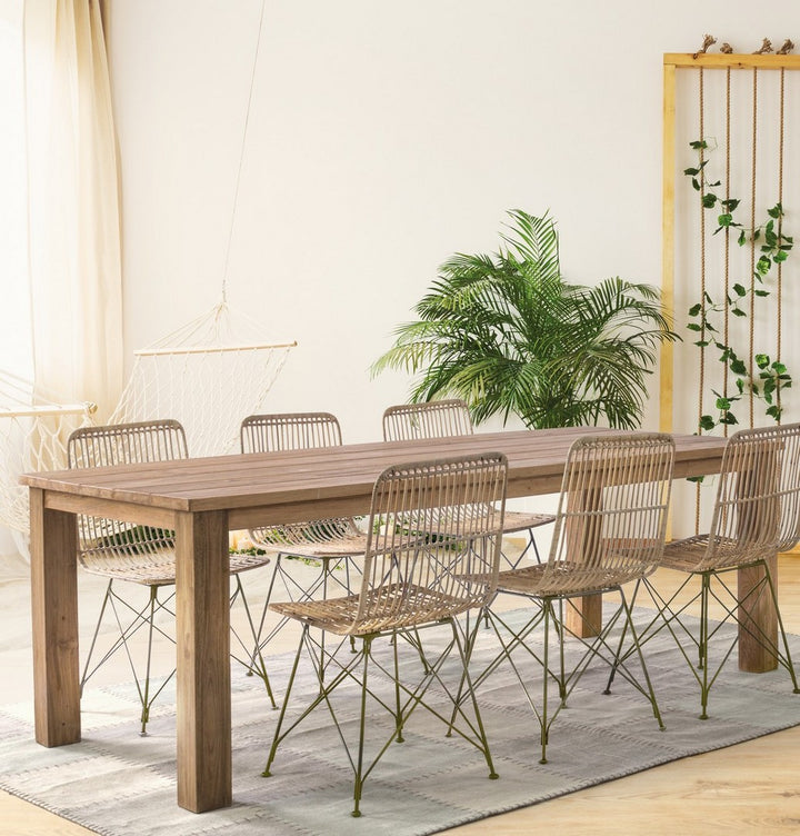 Scaun Dining Ratan Natural, Lucila Kubu Bizzotto - Imagine 10
