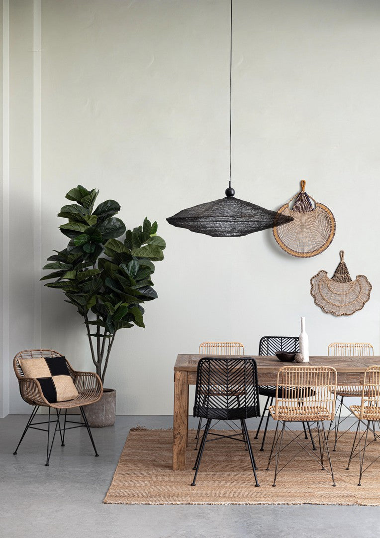 Scaun Dining Natural Cu Brațe Ratan, Raquel Bizzotto - Imagine 6