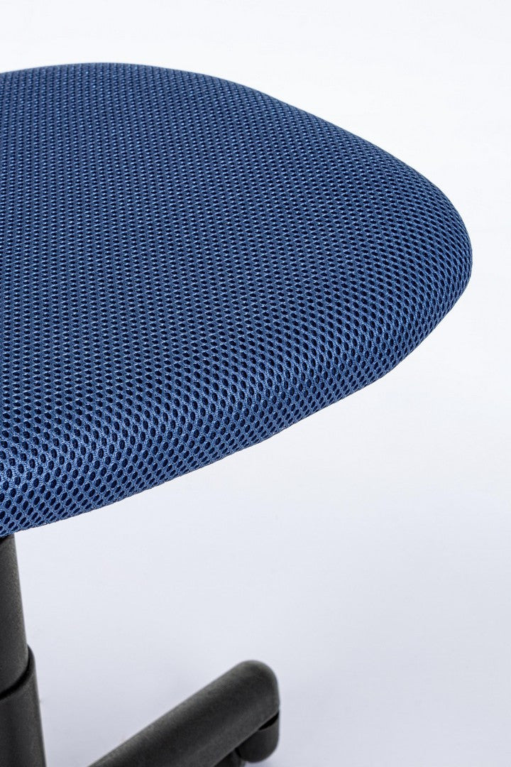 Scaun Birou Rotativ Textil Albastru, Artemis Blue Bizzotto - Imagine 7