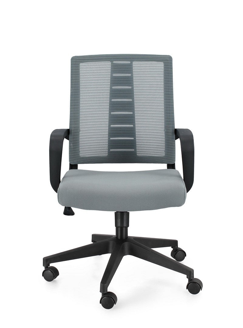 Scaun Birou Rotativ Textil Gri, Roman Bizzotto - Imagine 4