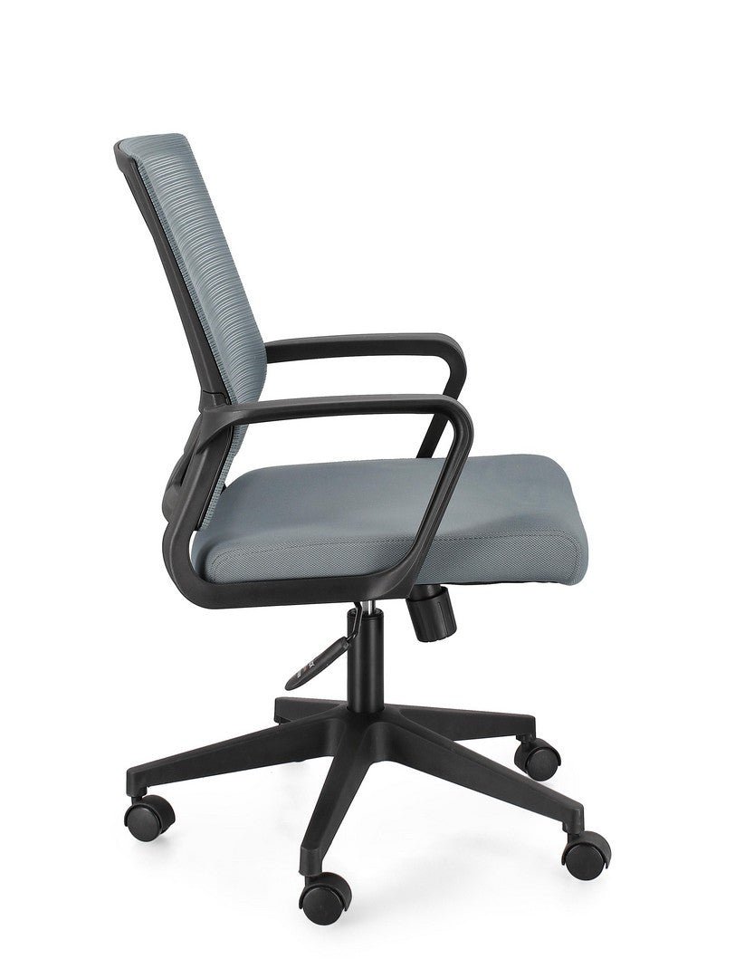 Scaun Birou Rotativ Textil Gri, Roman Bizzotto - Imagine 6