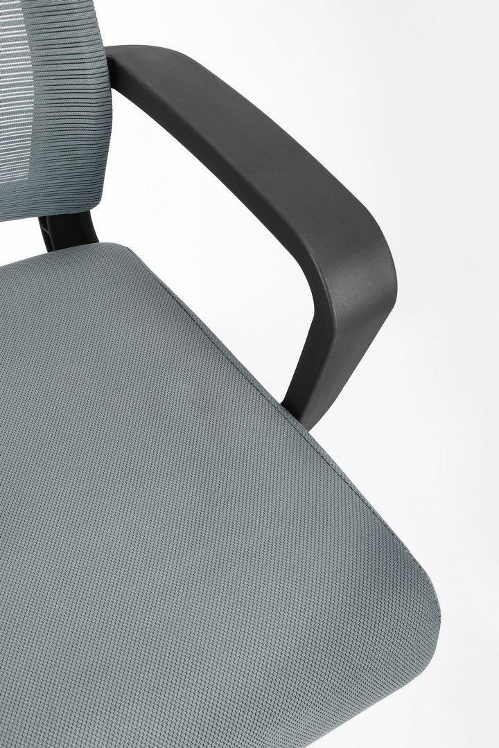 Scaun Birou Rotativ Textil Gri, Roman Bizzotto - Imagine 8