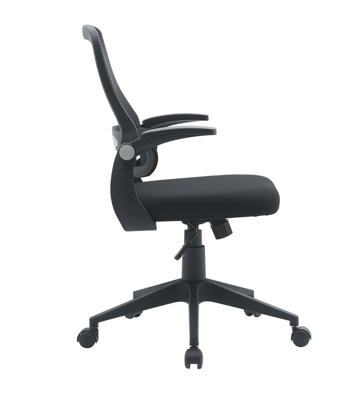 Scaun Birou Negru Rotativ Cu Brațe, Gilmore Bizzotto - Imagine 4
