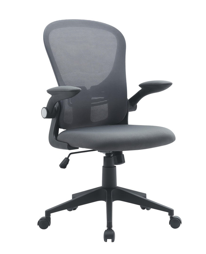 Scaun Birou Rotativ Gri, Kempton Bizzotto - Imagine 1