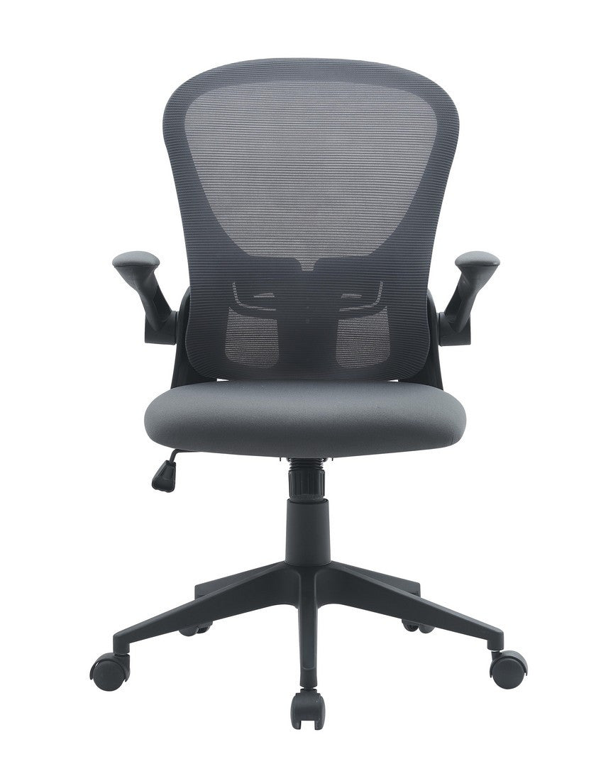 Scaun Birou Rotativ Gri, Kempton Bizzotto - Imagine 2
