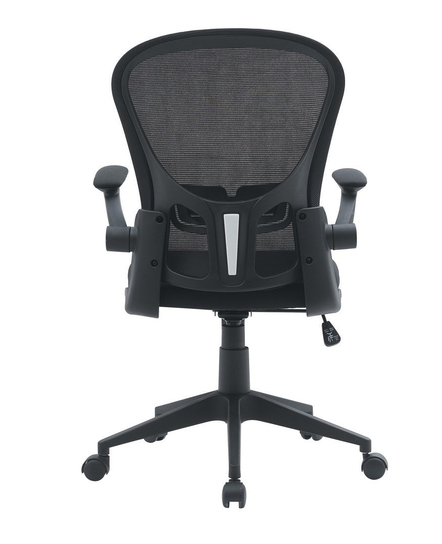 Scaun Birou Rotativ Negru, Kempton Bizzotto - Imagine 3