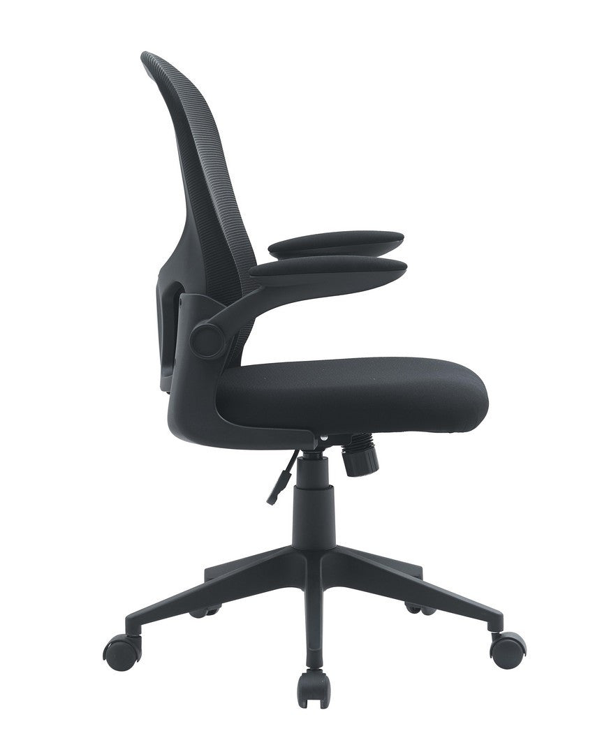 Scaun Birou Rotativ Negru, Kempton Bizzotto - Imagine 4