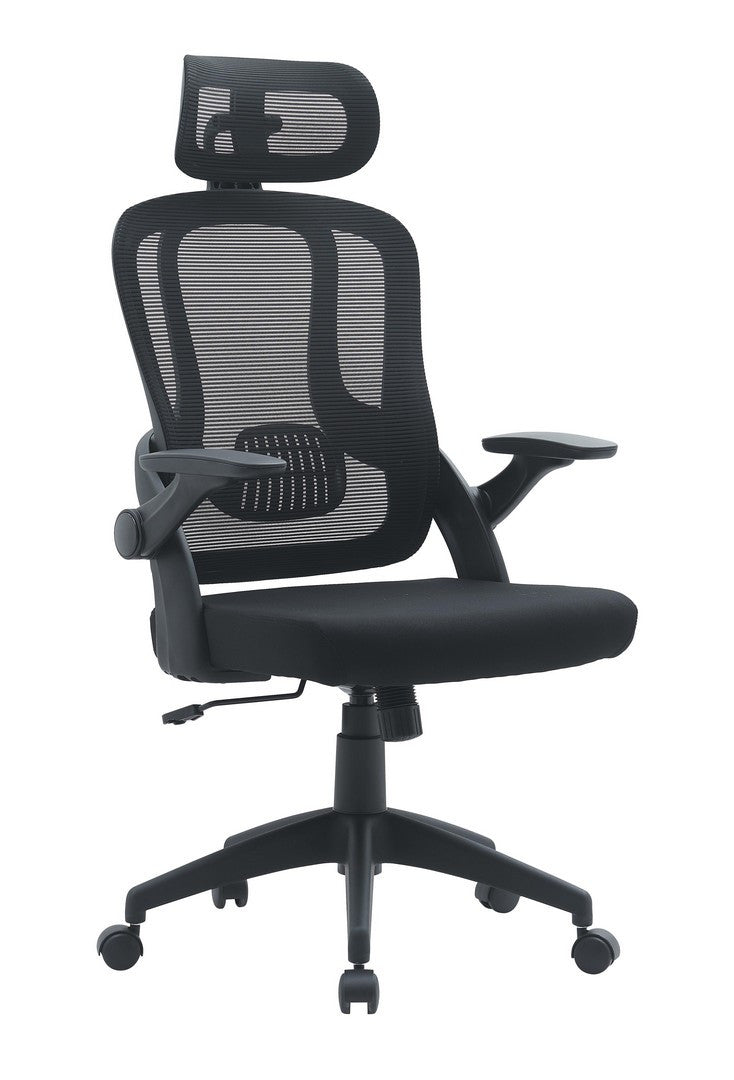 Scaun Birou Rotativ Negru, Riverside Bizzotto - Imagine 1