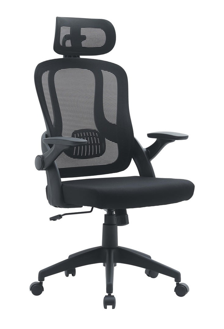 Scaun Birou Rotativ Negru, Riverside Bizzotto - Imagine 1