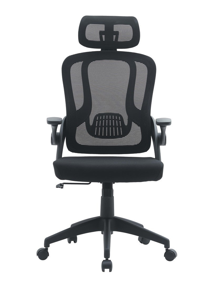 Scaun Birou Rotativ Negru, Riverside Bizzotto - Imagine 2