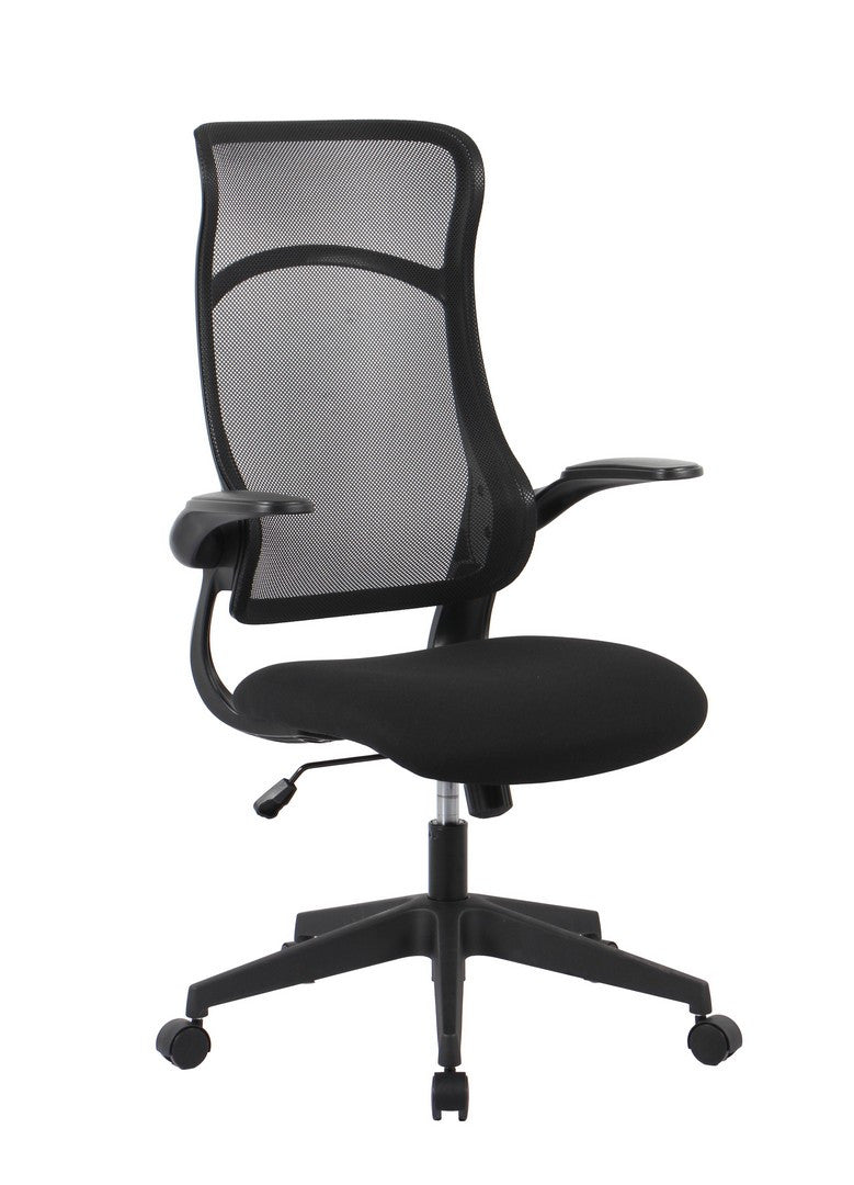 Scaun Birou Negru Rotativ, Zolder Bizzotto - Imagine 1