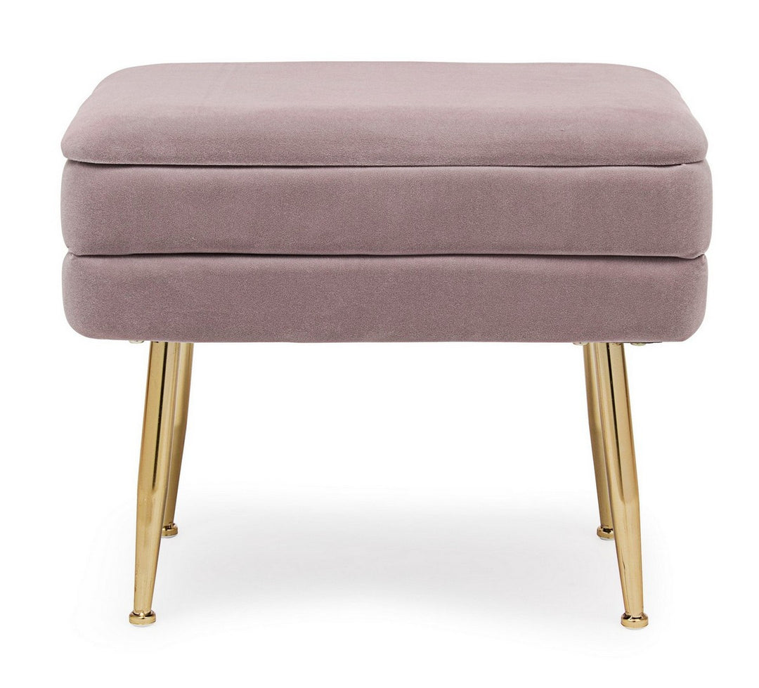 Banchetă Depozitare Tapițată Catifea Mauve, Pavlina Bizzotto - Imagine 3