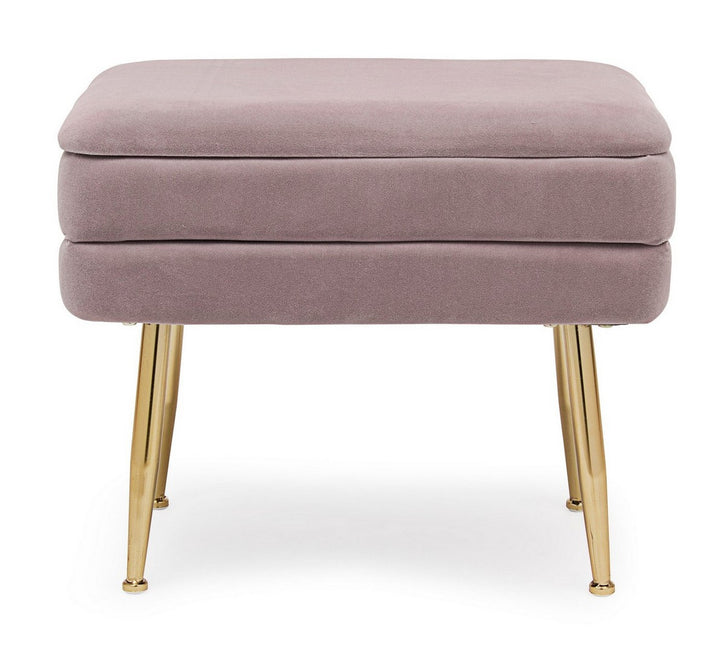 Banchetă Depozitare Tapițată Catifea Mauve, Pavlina Bizzotto - Imagine 3