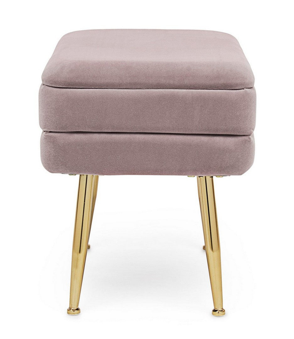 Banchetă Depozitare Tapițată Catifea Mauve, Pavlina Bizzotto - Imagine 4