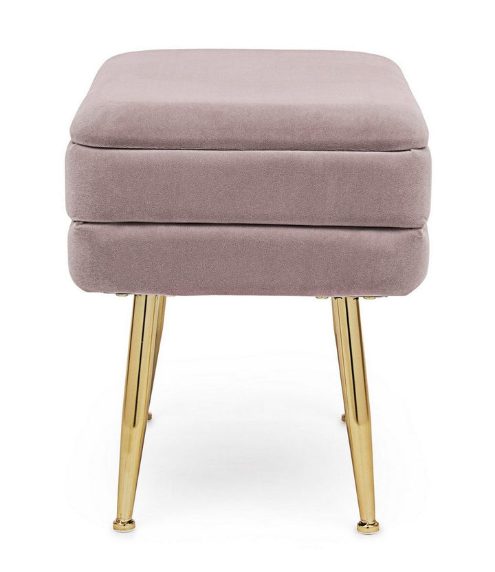 Banchetă Depozitare Tapițată Catifea Mauve, Pavlina Bizzotto - Imagine 4