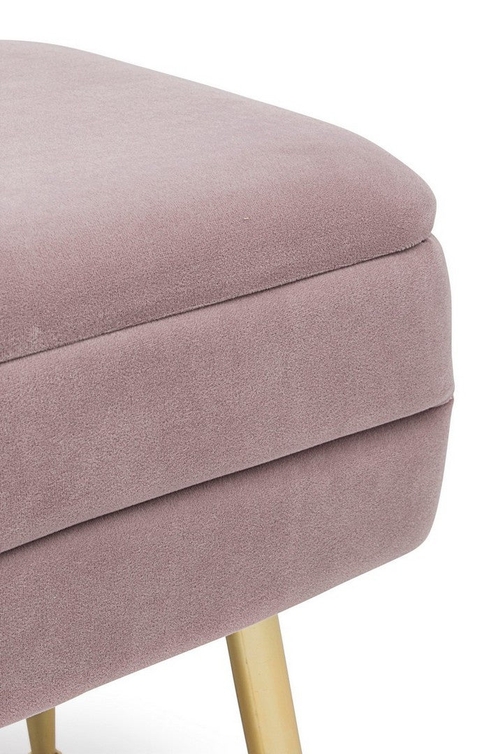 Banchetă Depozitare Tapițată Catifea Mauve, Pavlina Bizzotto - Imagine 6