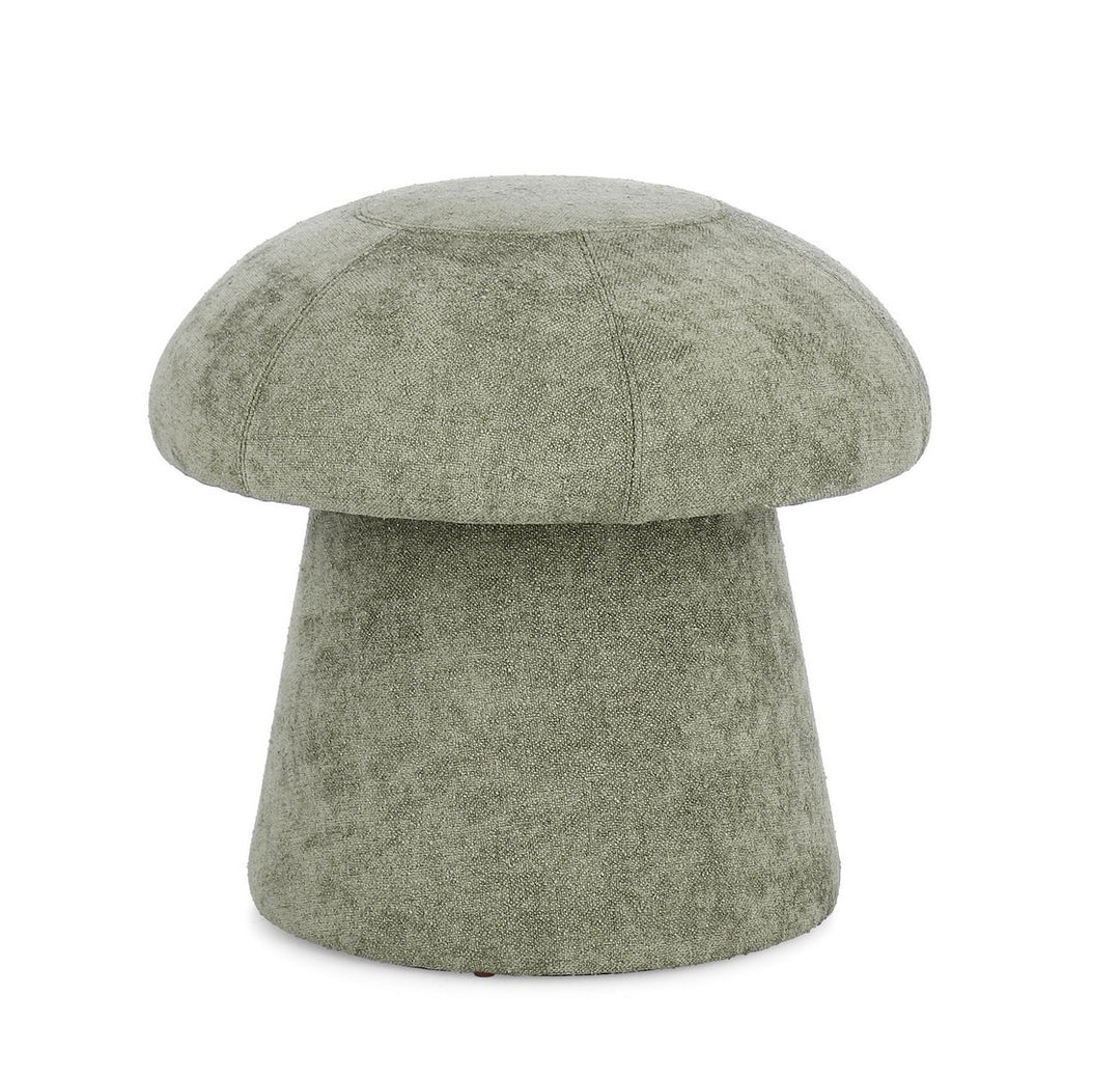 Pouf Depozitare Tapițat Textil Verde, Tiana Mint Bizzotto - Imagine 1