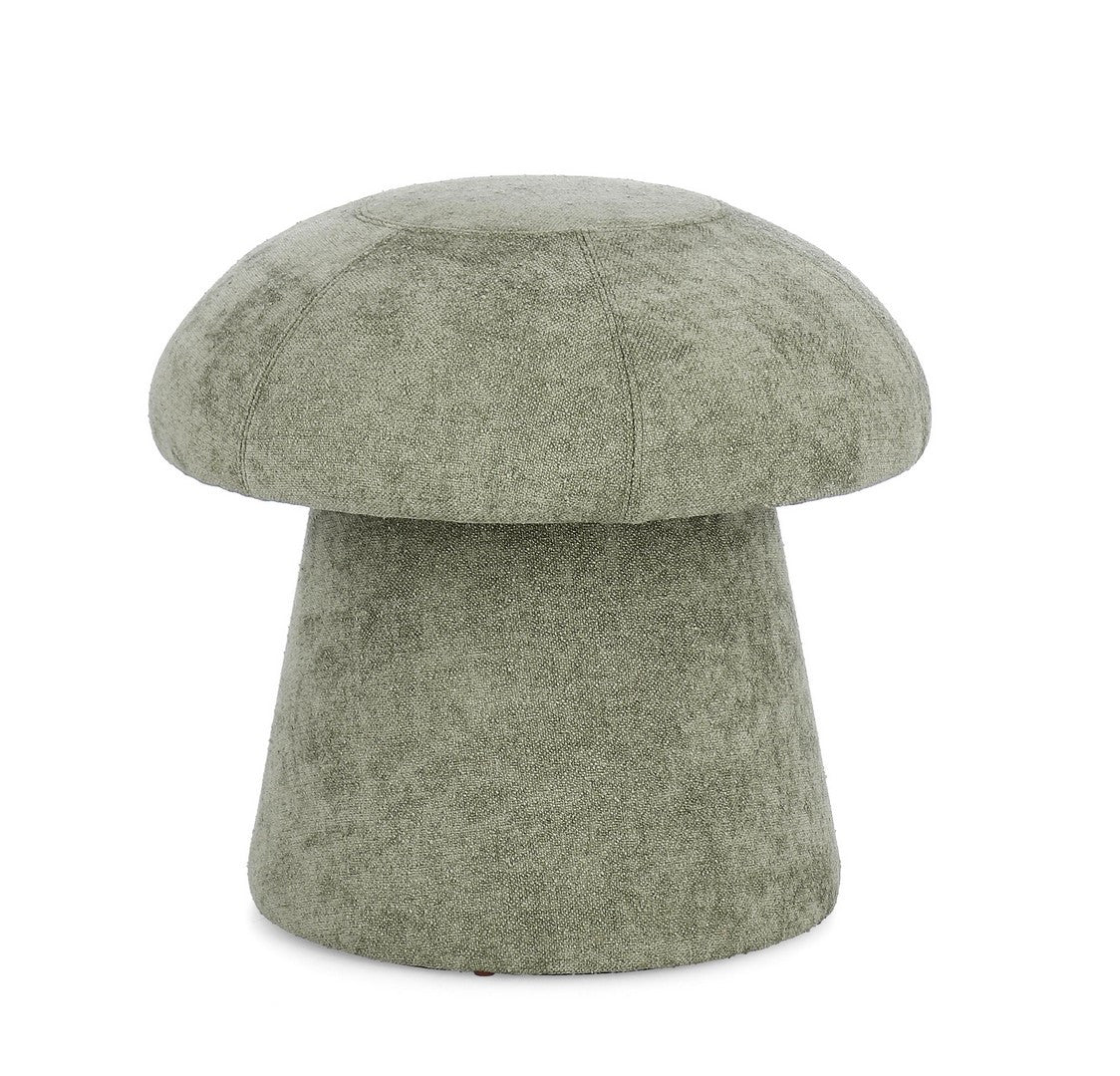 Pouf Depozitare Tapițat Textil Verde, Tiana Mint Bizzotto - Imagine 1