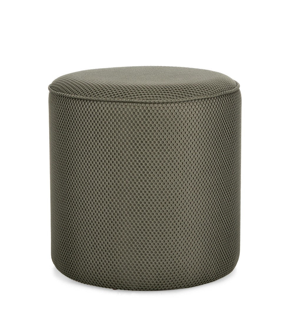 Pouf Modern Textil Verde Întunecat, Oleysa Bizzotto - Imagine 1