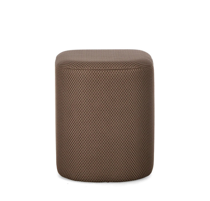 Pouf Modern Tapițat Textil Maro, Darya Tierra Bizzotto - Imagine 3